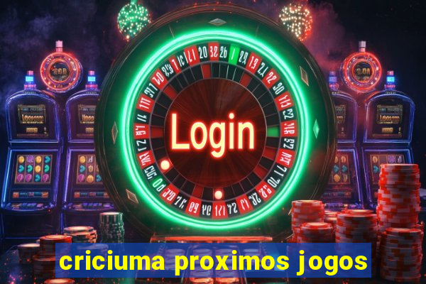 criciuma proximos jogos